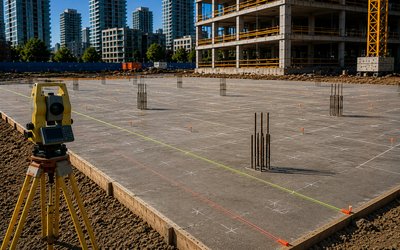 Construction layout site control GTA Toronto Ontario