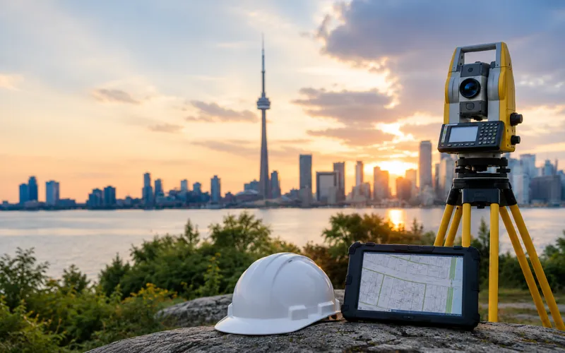 GTA land survey team mission professional surveying Toronto Ontario