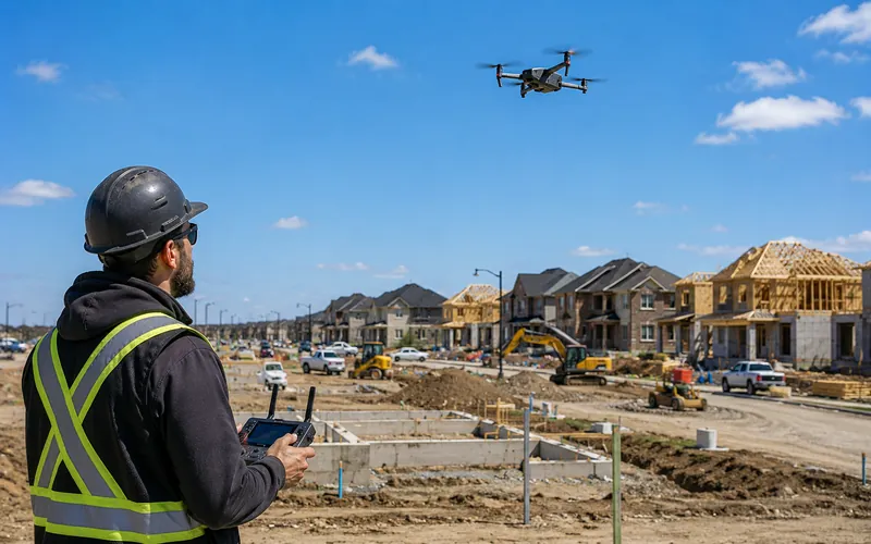 Drone UAV mapping survey GTA Toronto Ontario licensed OLS