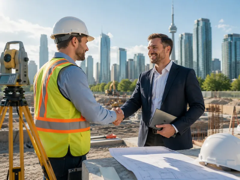 Why GTA projects trust us professional land survey team Toronto Ontario