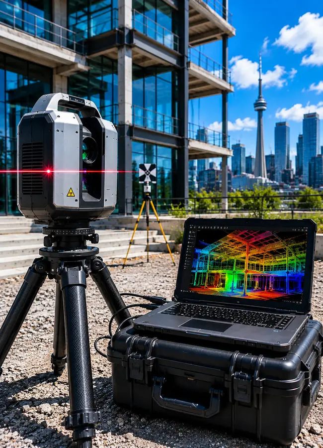 LiDAR 3D scanning survey GTA Toronto Ontario licensed OLS professionals